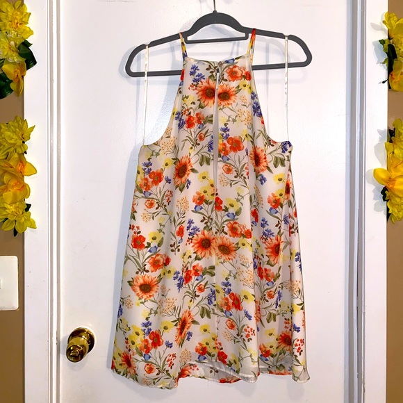 Forever 21 Floral Halter Dress - Picture 3 of 5